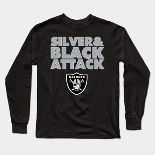 The Silver & Black Attack is Back! Long Sleeve T-Shirt